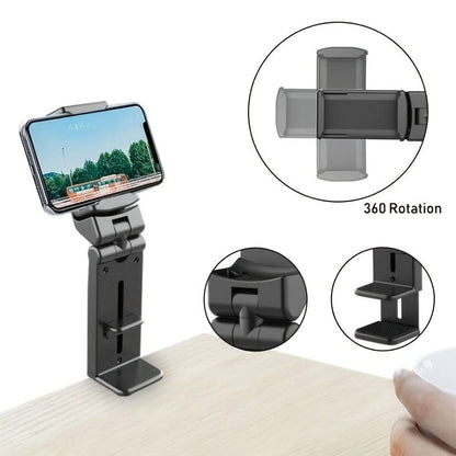 Phone Holder 360° Adjustable Foldable Secure Grip
