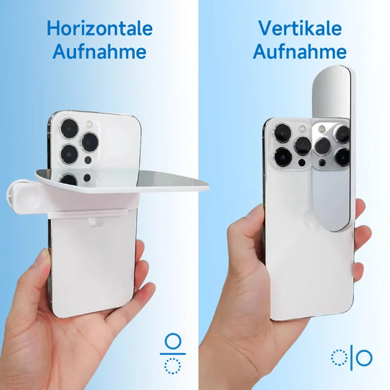 Phone Reflection Mirror Instant Symmetry & Universal Clip