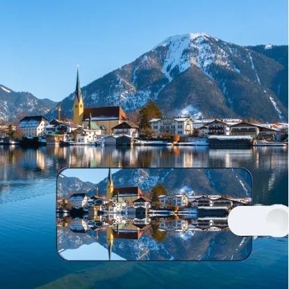 Phone Reflection Mirror Instant Symmetry & Universal Clip