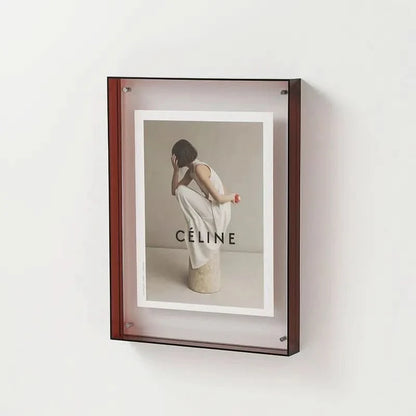 Photo Frame Transparent Acrylic Floating Display Effect