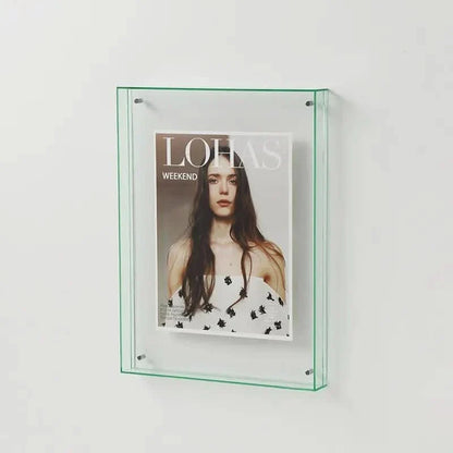 Photo Frame Transparent Acrylic Floating Display Effect