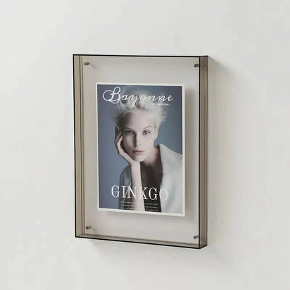 Photo Frame Transparent Acrylic Floating Display Effect