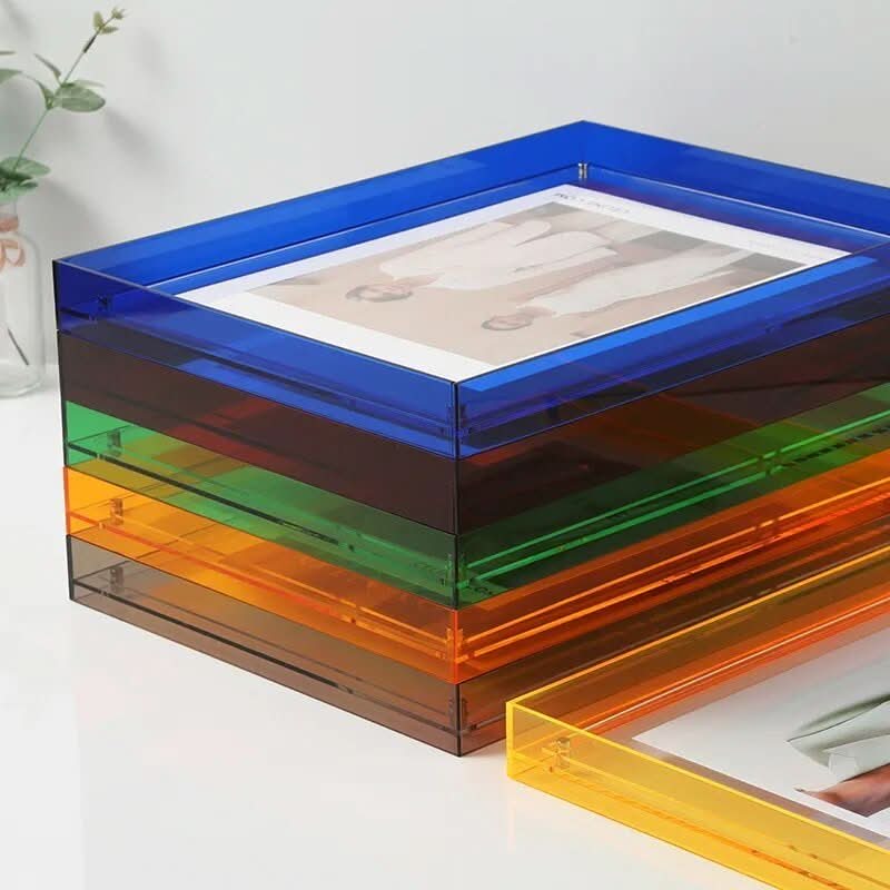 Photo Frame Transparent Acrylic Floating Display Effect