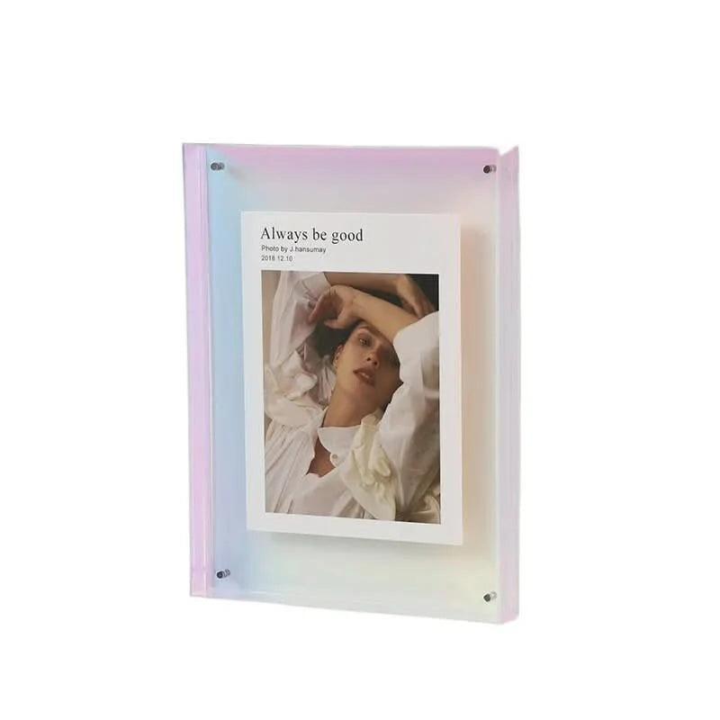 Photo Frame Transparent Acrylic Floating Display Effect