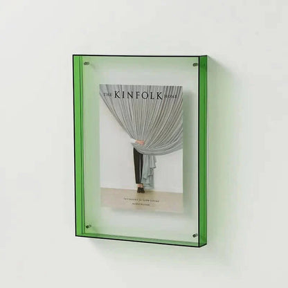 Photo Frame Transparent Acrylic Floating Display Effect