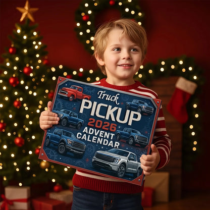 Pickup Truck Advent Calendar 24 Miniature Collectible Trucks