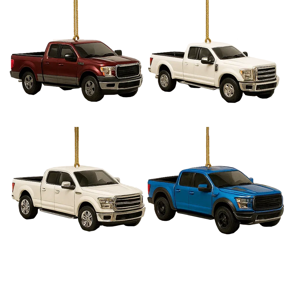 Pickup Truck Advent Calendar 24 Miniature Collectible Trucks