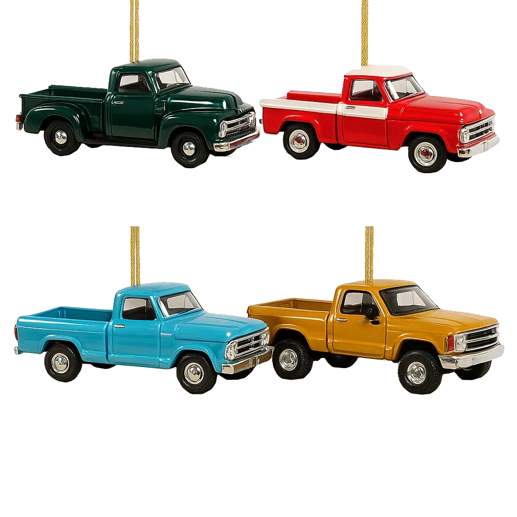 Pickup Truck Advent Calendar 24 Miniature Collectible Trucks