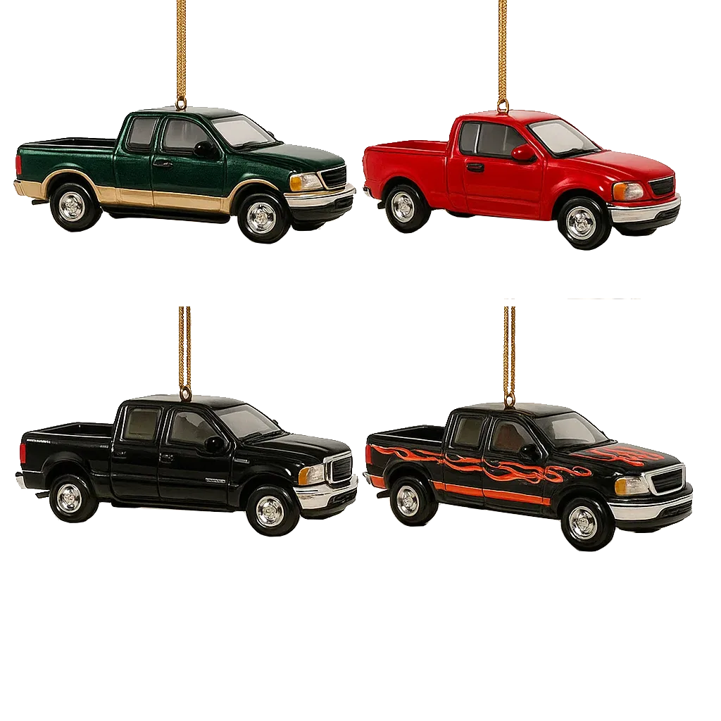Pickup Truck Advent Calendar 24 Miniature Collectible Trucks