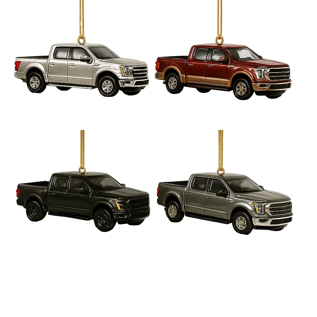 Pickup Truck Advent Calendar 24 Miniature Collectible Trucks