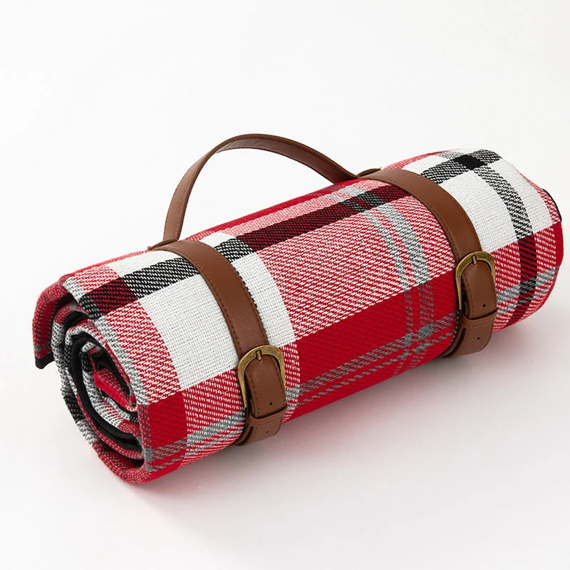 Picnic Blanket Waterproof Backing Foldable Lightweight Design