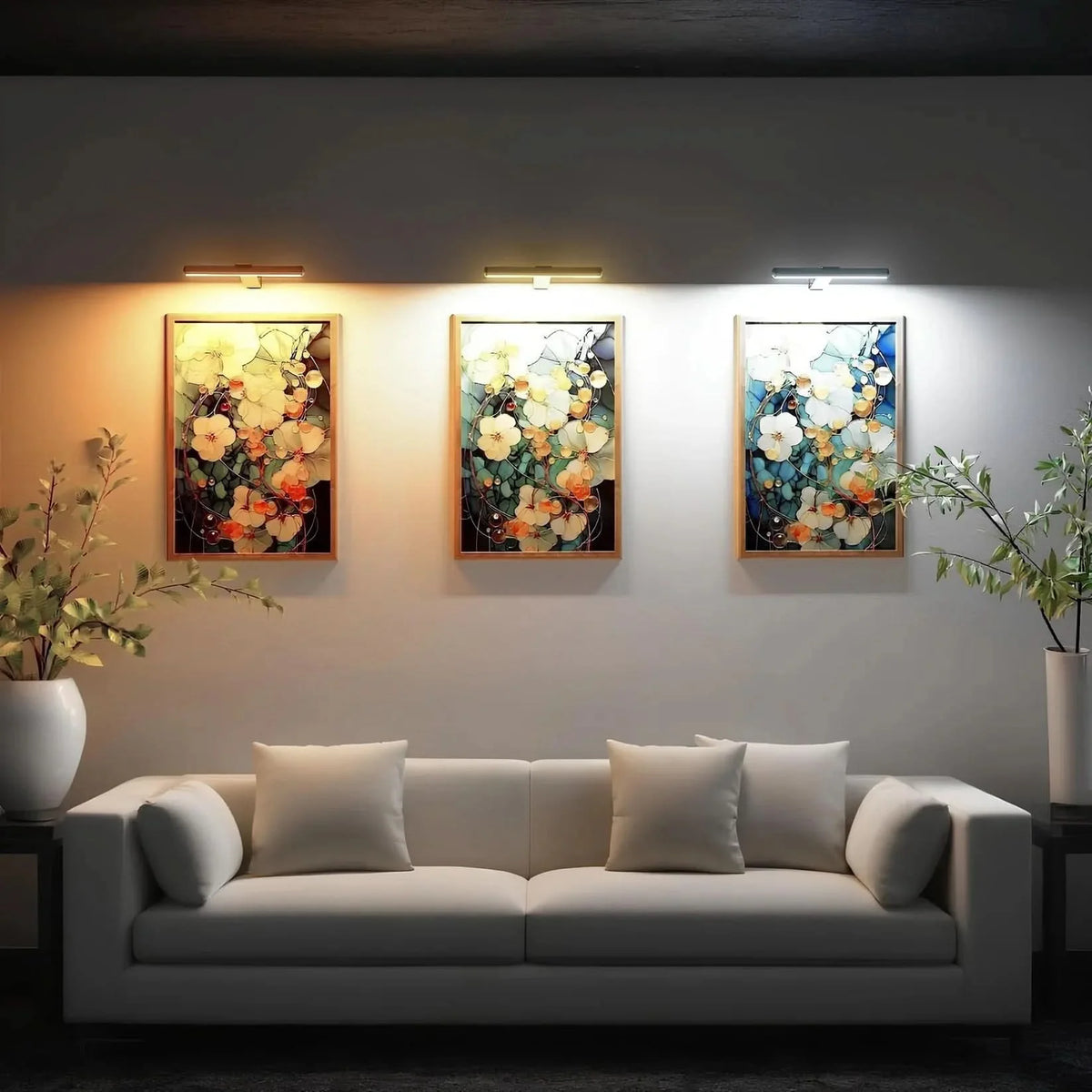 Picture Light LED 360° Rotating Rechargeable Dimmable