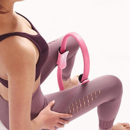 Pilates Ring Non-Slip Foam Handles 30cm