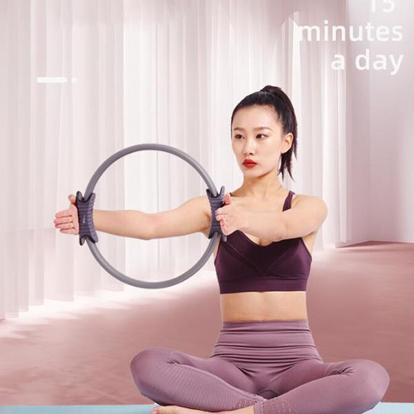 Pilates Ring Non-Slip Foam Handles 30cm