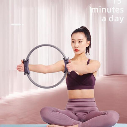 Pilates Ring Non-Slip Foam Handles 30cm