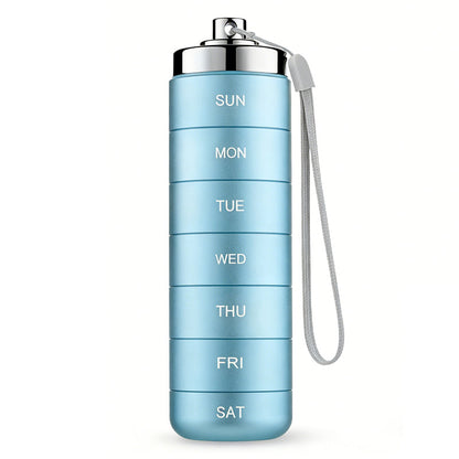 Pill Organizer 7-Day Aluminum Waterproof Twist-Lock