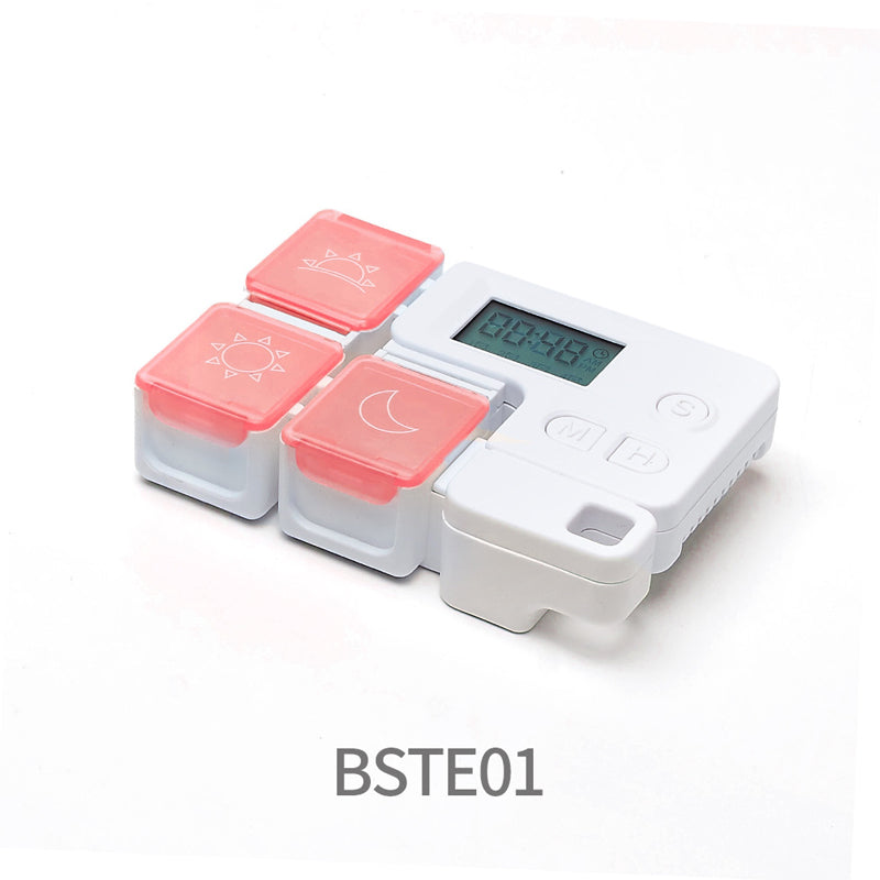 Pill Organizer Digital 4 Daily Alarms Backlit LCD