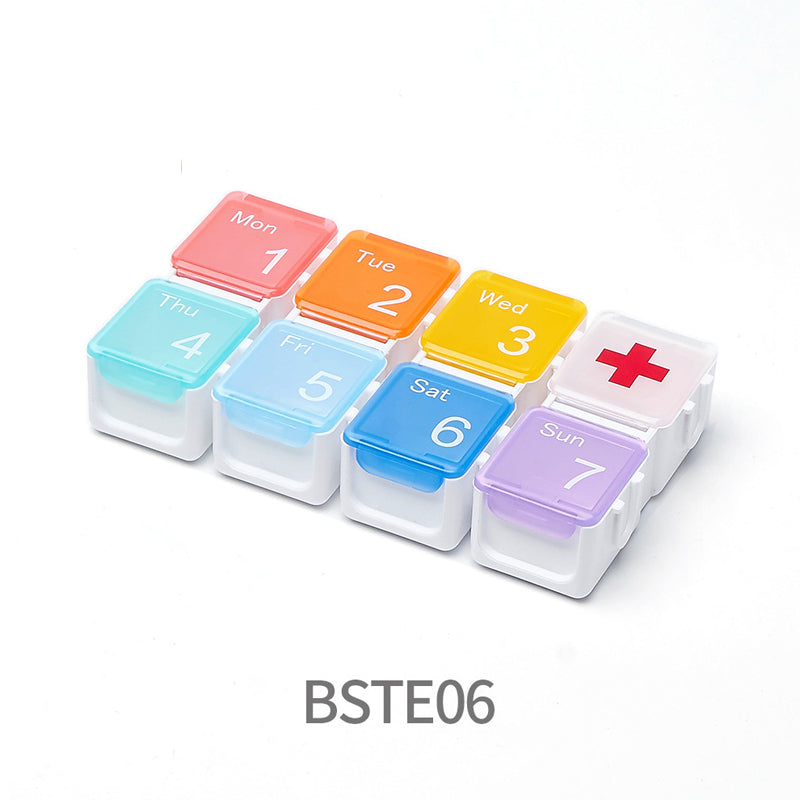 Pill Organizer Digital 4 Daily Alarms Backlit LCD