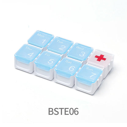 Pill Organizer Digital 4 Daily Alarms Backlit LCD