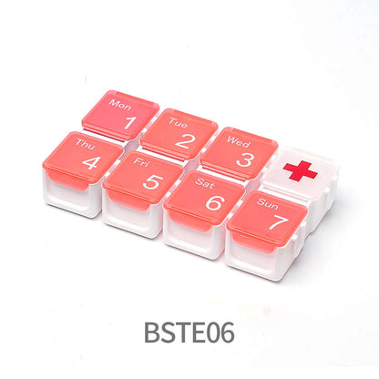 Pill Organizer Digital 4 Daily Alarms Backlit LCD