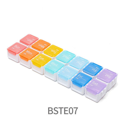 Pill Organizer Digital 4 Daily Alarms Backlit LCD