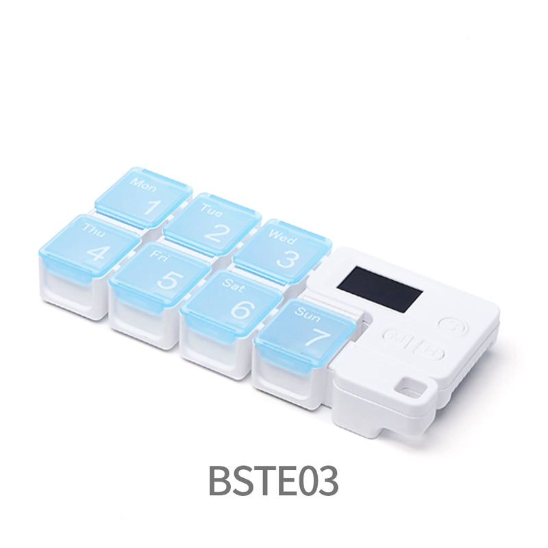 Pill Organizer Digital 4 Daily Alarms Backlit LCD