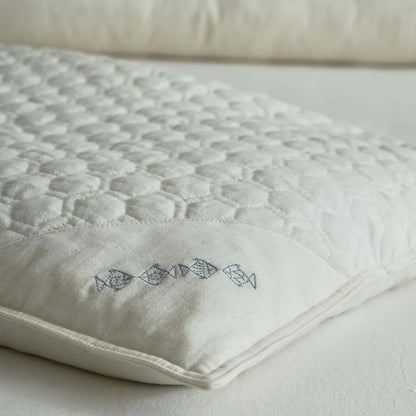 Pillow Ergonomic Buckwheat Husk & Polyester Fiber Filling