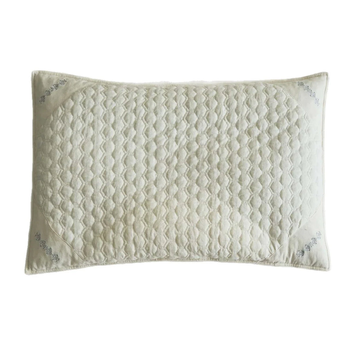 Pillow Ergonomic Buckwheat Husk & Polyester Fiber Filling