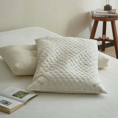 Pillow Ergonomic Buckwheat Husk & Polyester Fiber Filling