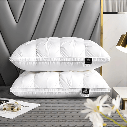 Pillow Goose Down Cotton Cover Hypoallergenic