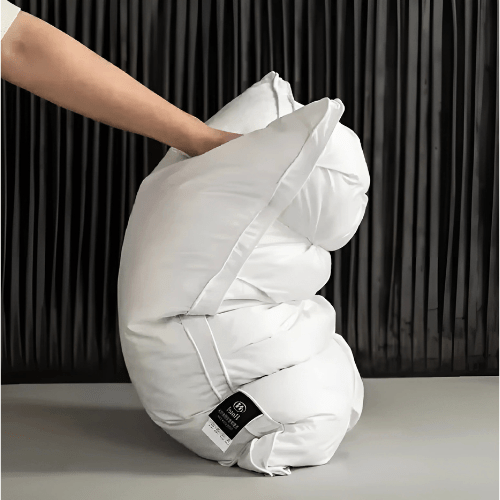 Pillow Goose Down Cotton Cover Hypoallergenic