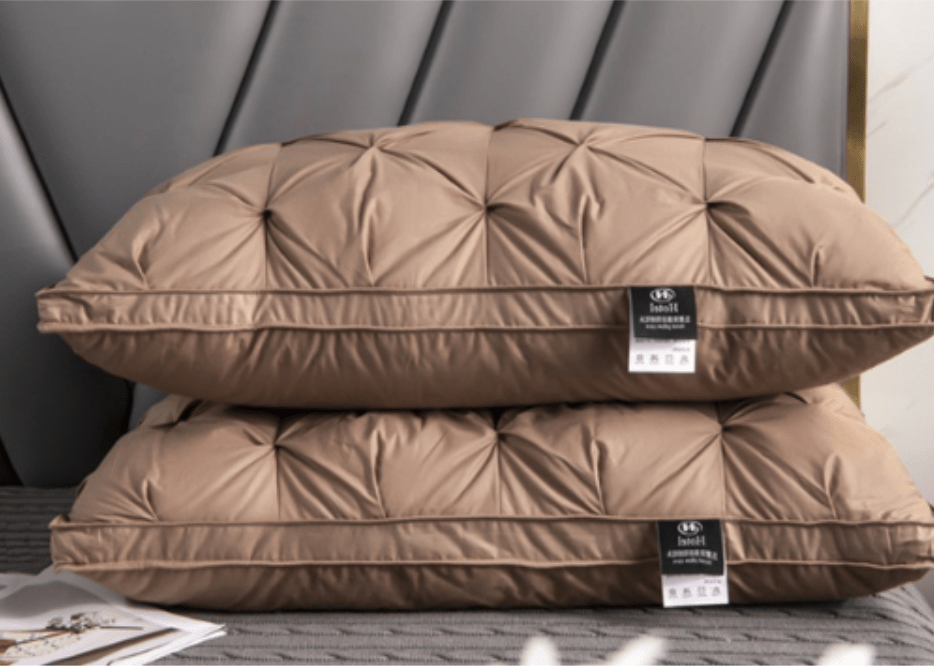 Pillow Goose Down Cotton Cover Hypoallergenic