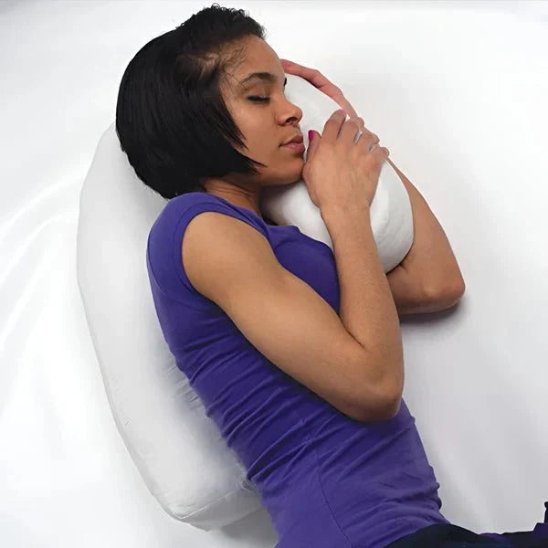 Pillow Memory Foam Ear Cutout Breathable Removable Cover