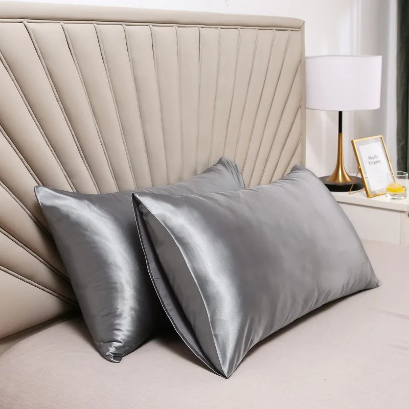 Pillowcase 100% Mulberry Silk Hypoallergenic Smooth Surface
