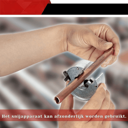 Pipe Cutter Ratchet Replaceable Hardened Steel Blade