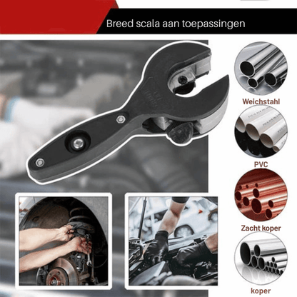 Pipe Cutter Ratchet Replaceable Hardened Steel Blade