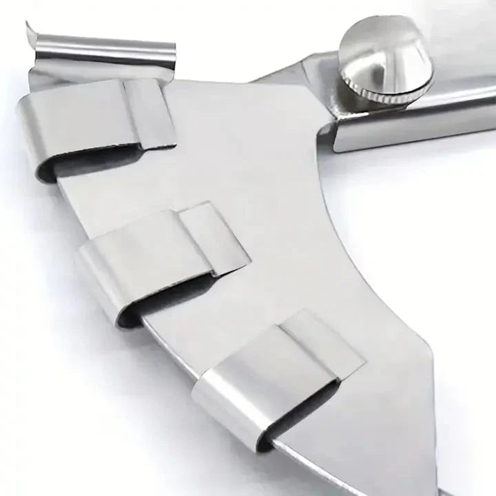 Piping Tape Folder Double Fold Stainless Steel