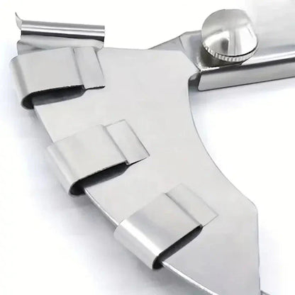 Piping Tape Folder Double Fold Stainless Steel