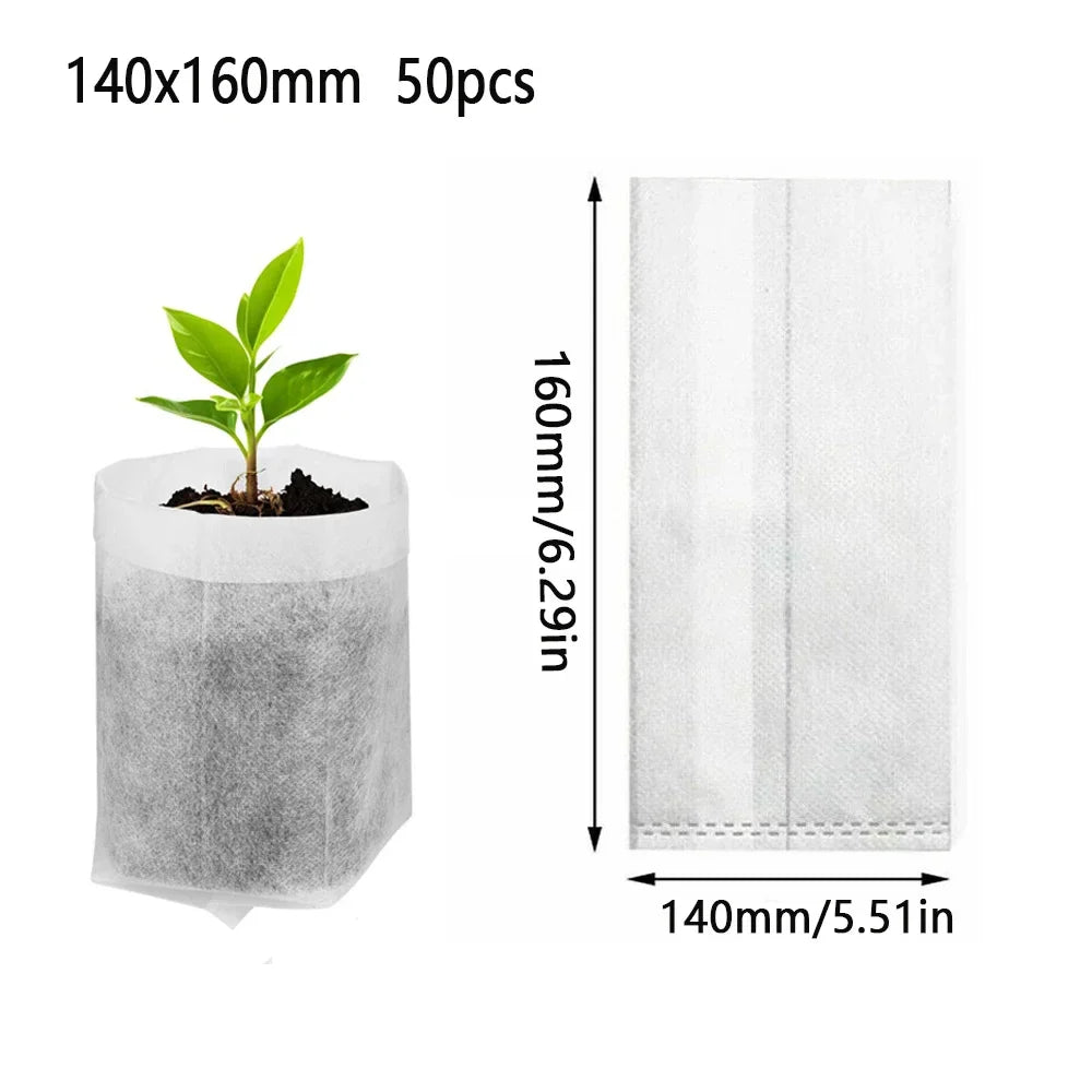Plant Bags Biodegradable Breathable Root Friendly