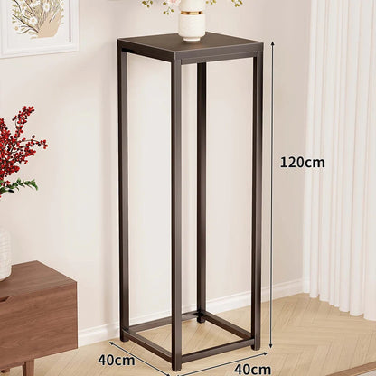 Plant Stand Metal Frame Tall Space-Saving Design