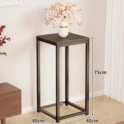 Plant Stand Metal Frame Tall Space-Saving Design