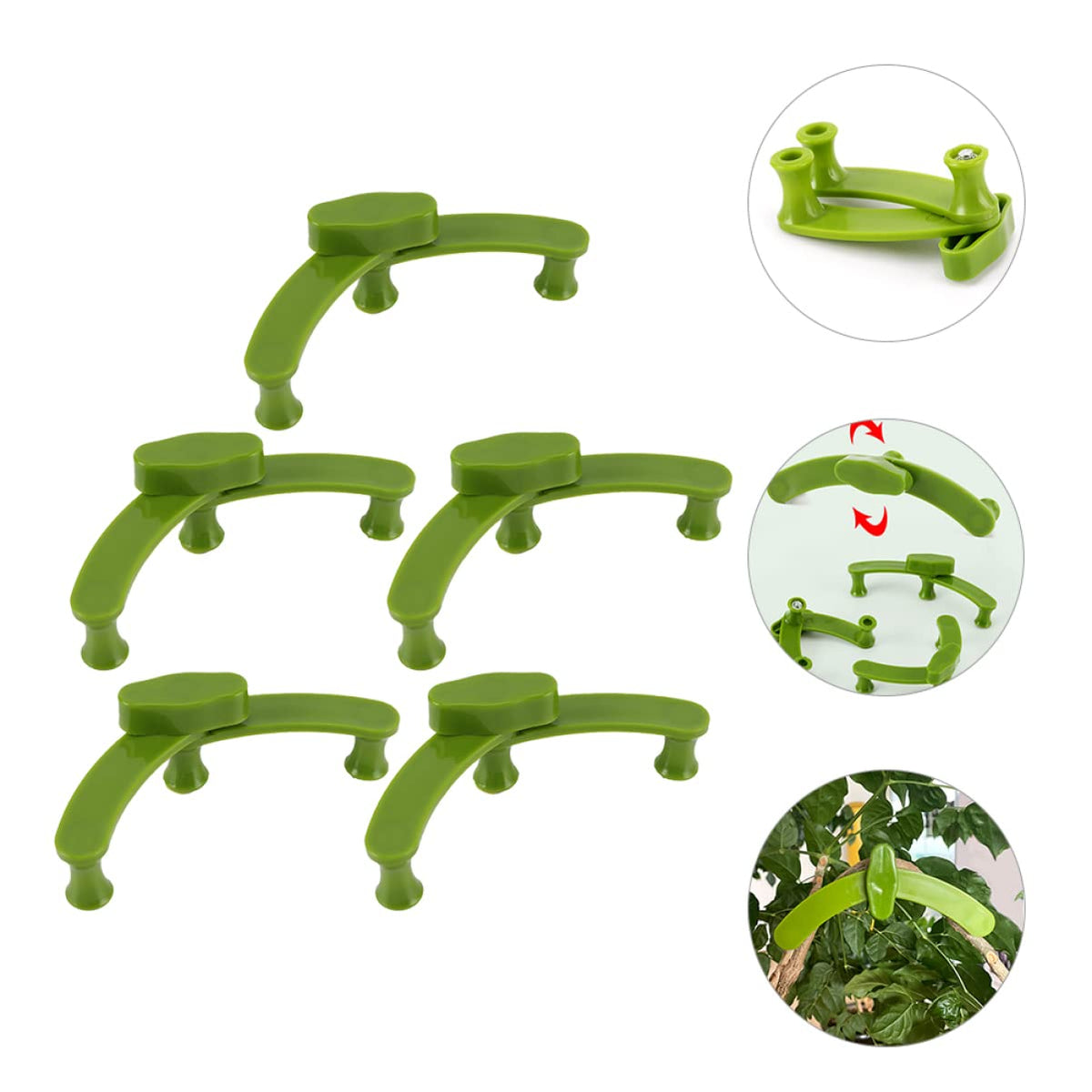 Plant Support Weather-Resistant Plastic Adjustable Up To 25 Cm