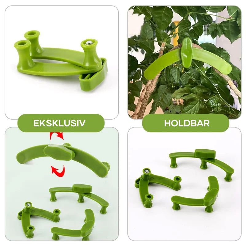 Plant Support Weather-Resistant Plastic Adjustable Up To 25 Cm