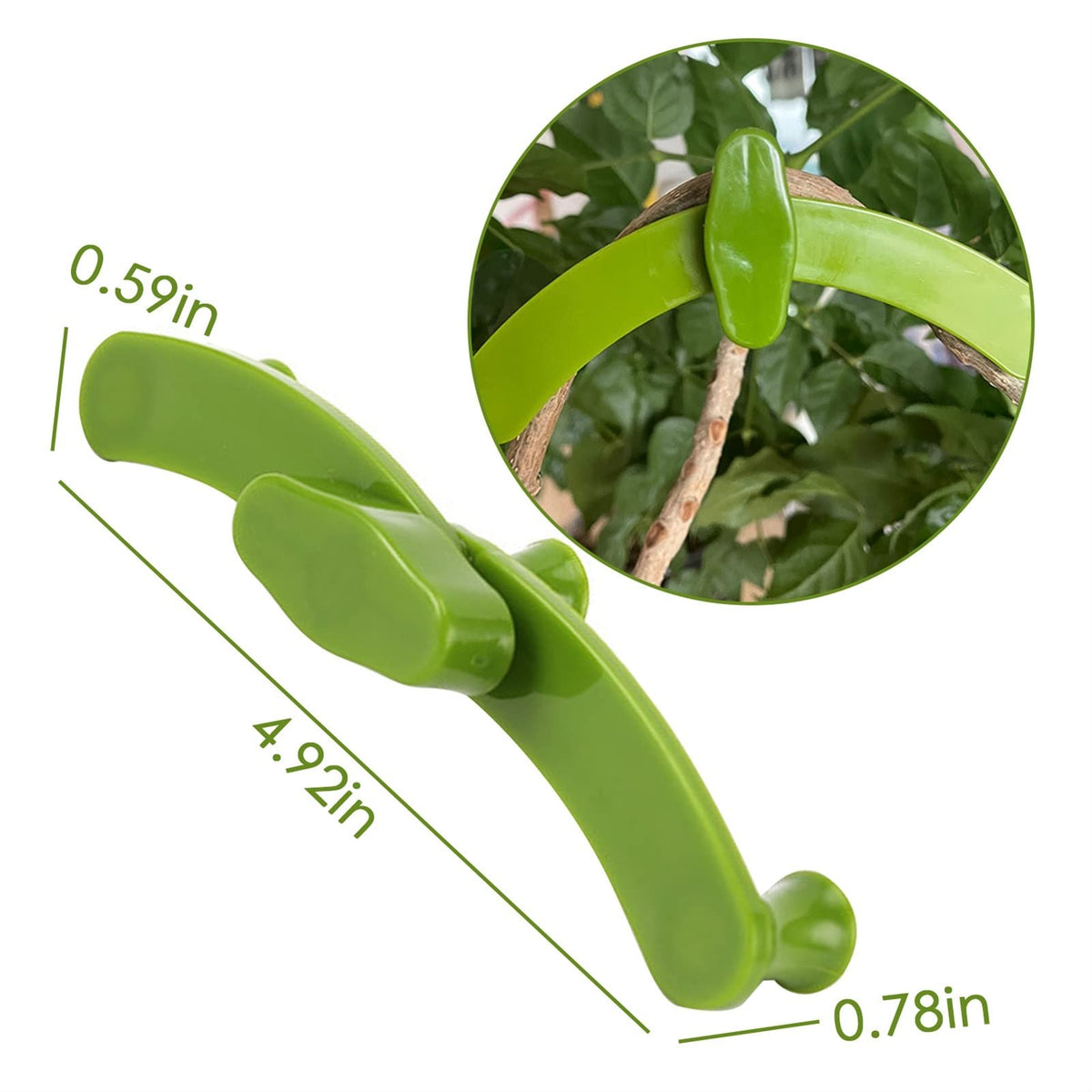 Plant Support Weather-Resistant Plastic Adjustable Up To 25 Cm