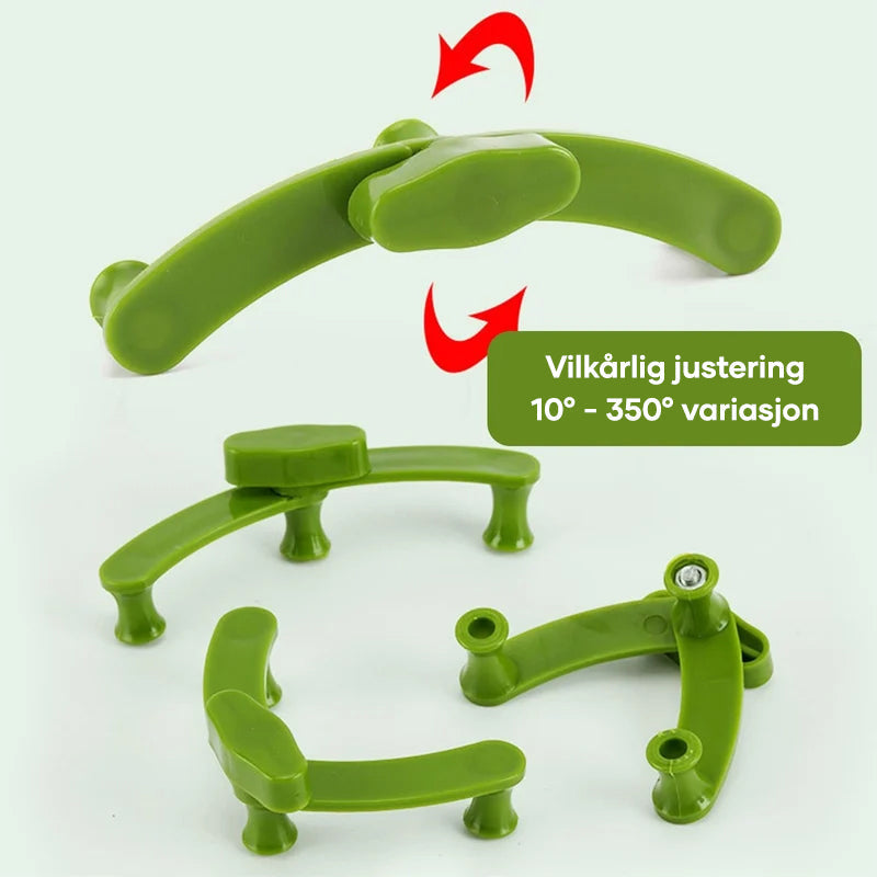 Plant Support Weather-Resistant Plastic Adjustable Up To 25 Cm