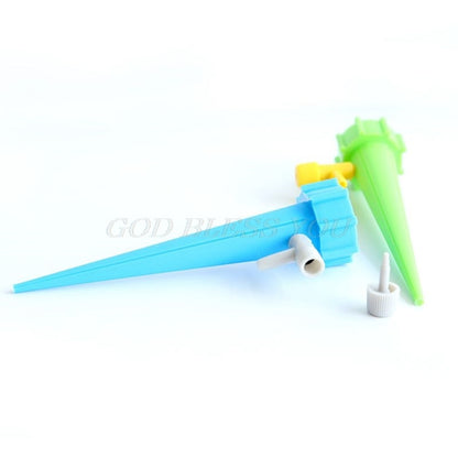 Plant Watering Spikes Adjustable Drip Valve Set of 6