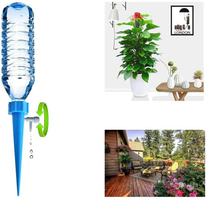 Plant Watering Spikes Adjustable Drip Valve Set of 6