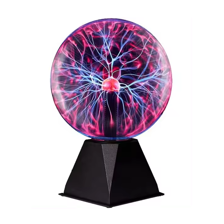 Plasma Ball Night Light Glass Sphere USB & Battery