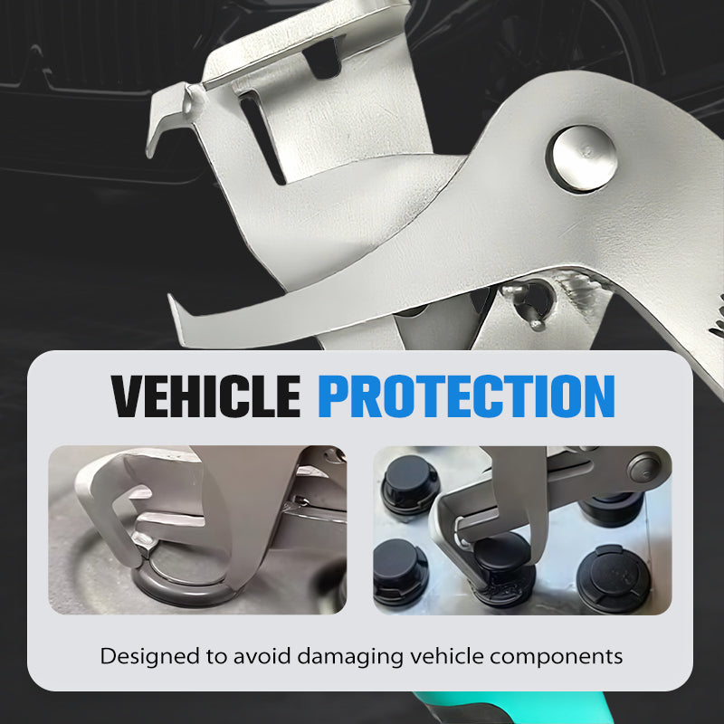 Plastic Clip Pliers Stainless Steel Non-Slip Grip