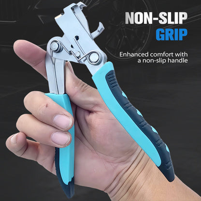 Plastic Clip Pliers Stainless Steel Non-Slip Grip